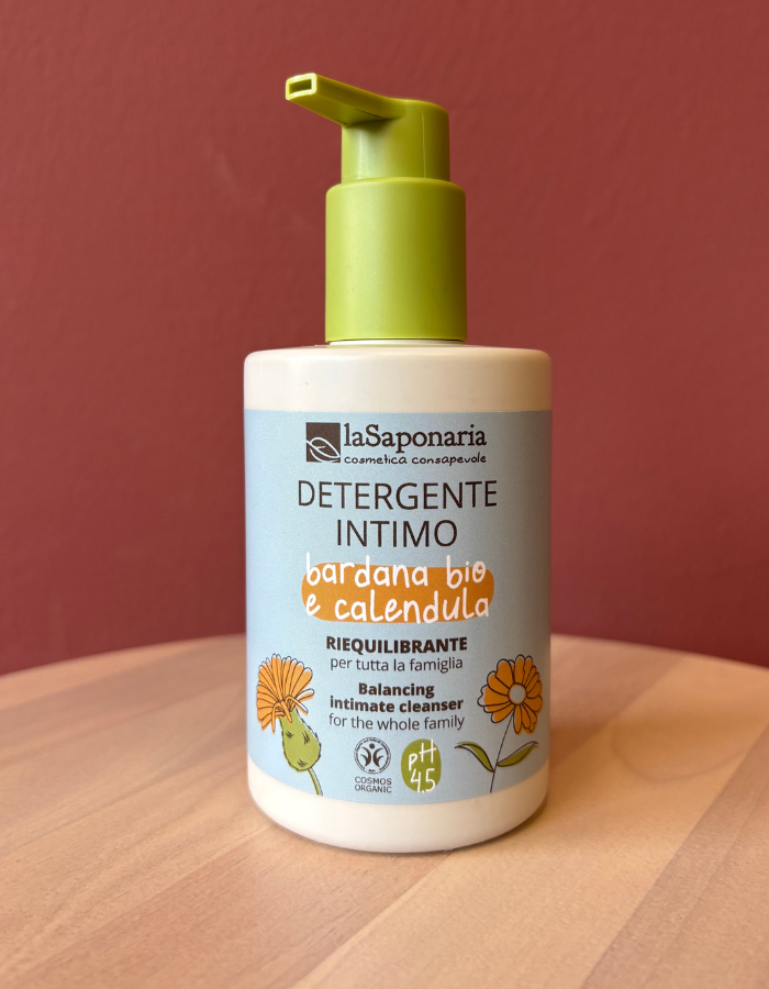 DETERGENTE INTIMO calendula e bardana bio PH4.5