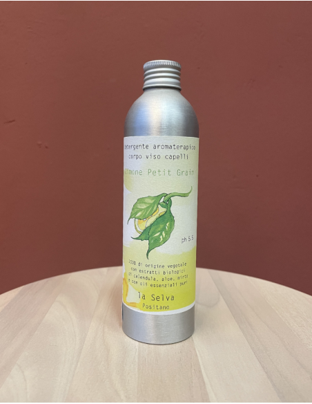 DETERGENTE aromaterapico limone e petit grain