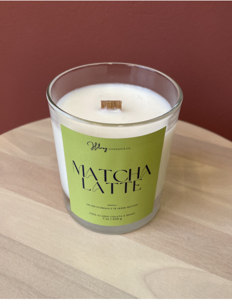 CANDELA in cera di soia Matcha Latte