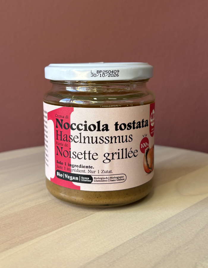 CREMA NOCCIOLA TOSTATA - 1 ingrediente -