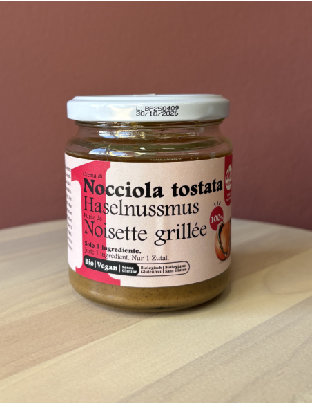 CREMA NOCCIOLA TOSTATA - 1 ingrediente -