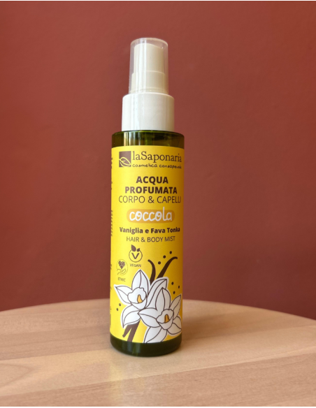 ACQUA PROFUMATA - corpo e capelli COCCOLA