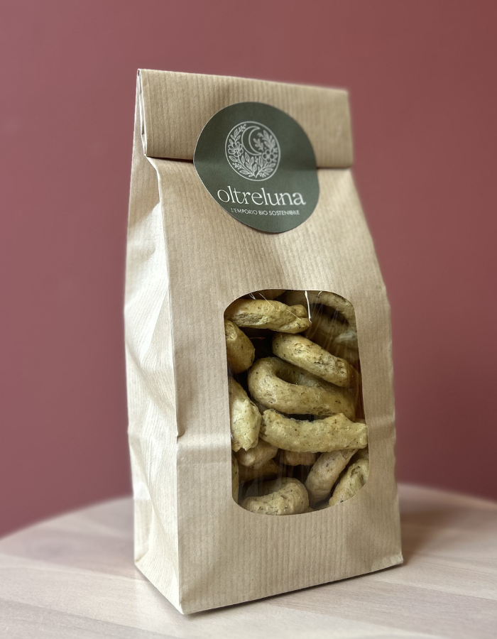 TARALLI ARTIGIANALI PUGLIESI gusto rucola e grana