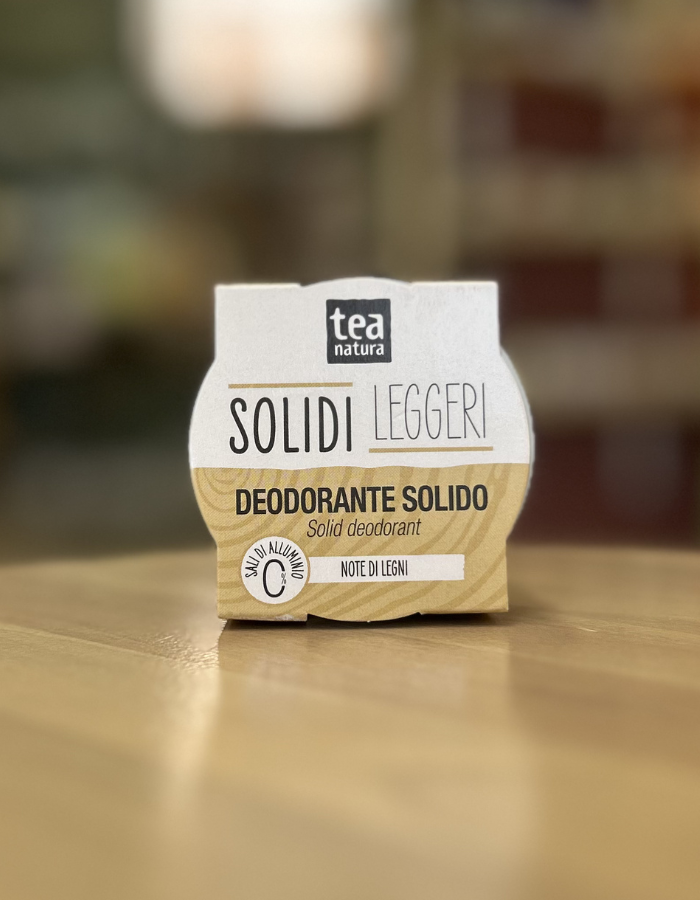 DEODORANTE SOLIDO note di legni