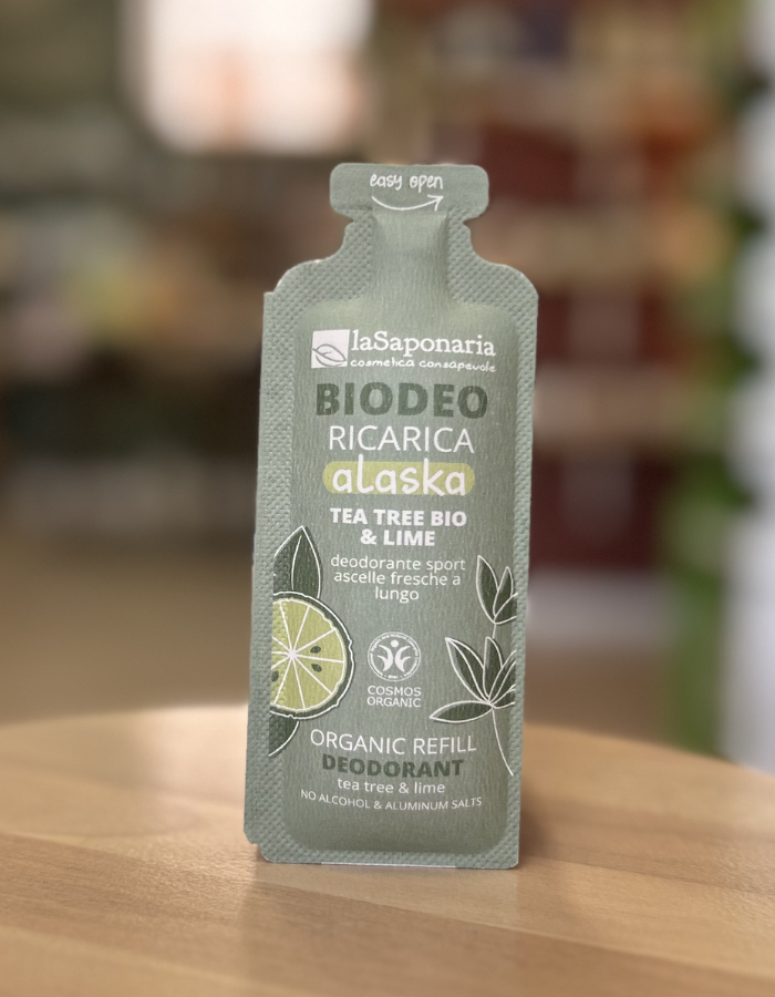RICARICA DEODORANTE per roll on TEA TREE & LIME