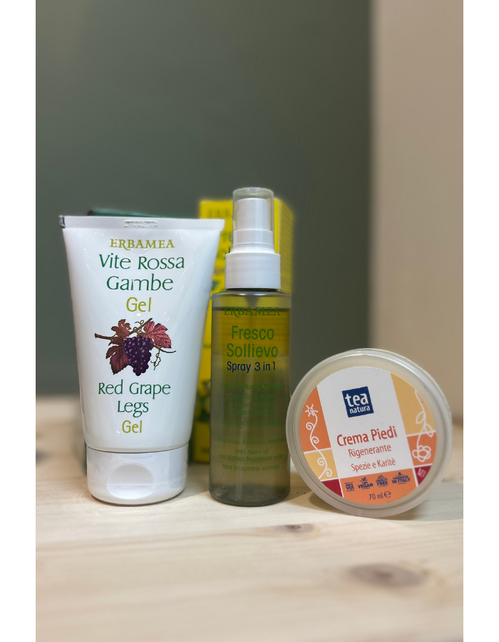BOX "gambe e piedi leggeri"