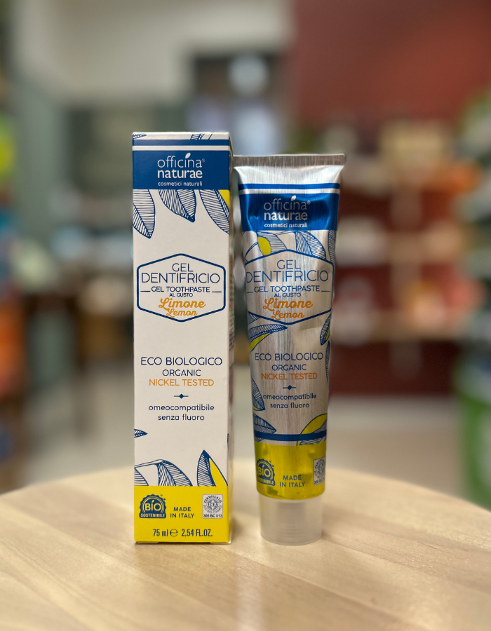 DENTIFRICIO naturale al LIMONE