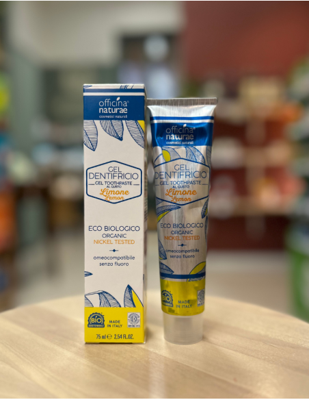 DENTIFRICIO naturale al LIMONE
