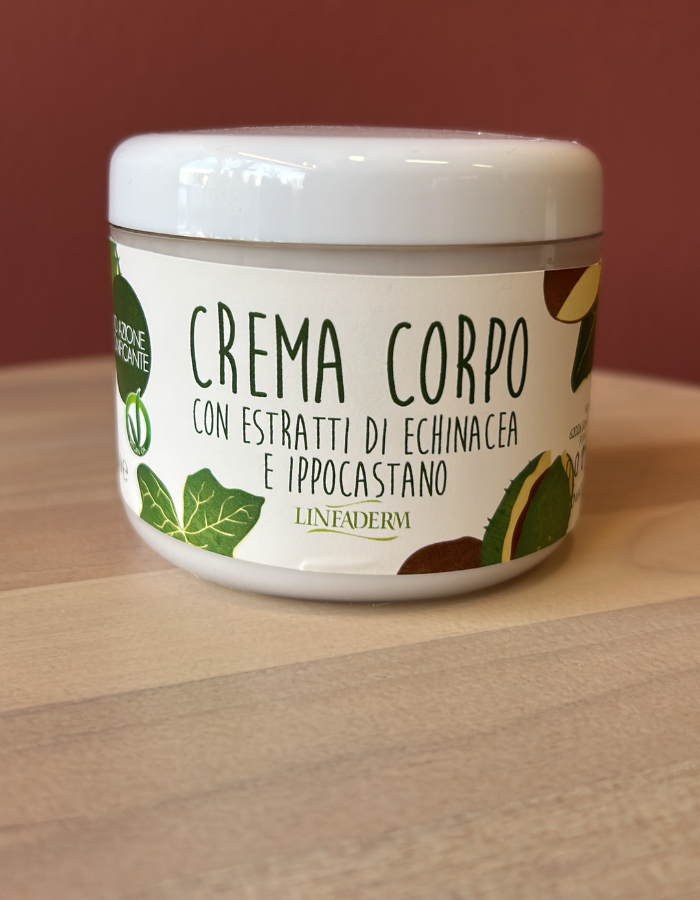 CREMA corpo TONIFICANTE con estratti di echinacea e ippocastano