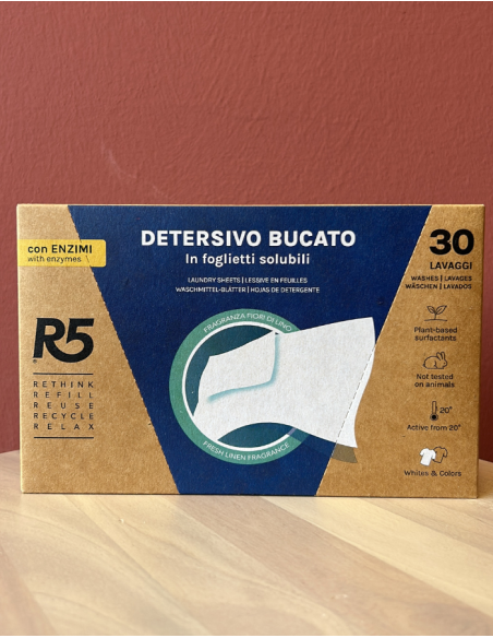 DETERSIVO BUCATO in FOGLIETTI